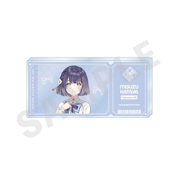 「学園アイドルマスター」 チケット風アクリルブロック(秦谷美鈴)[coly]《０１月予約》