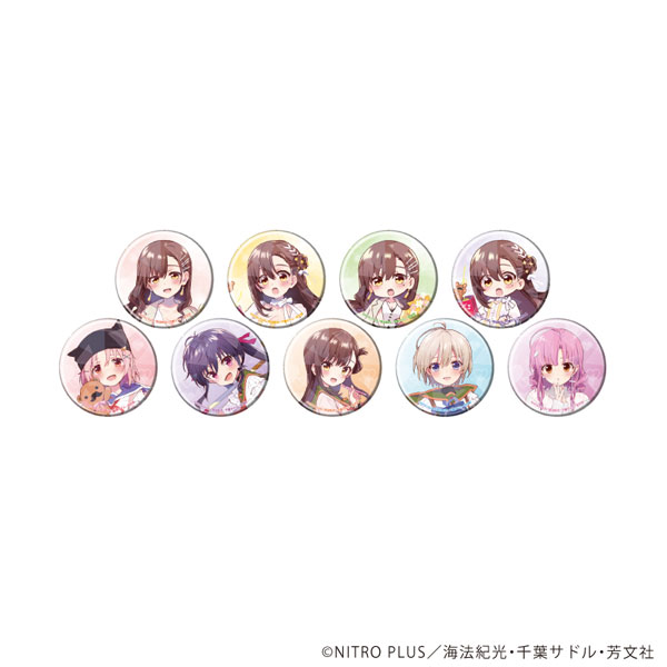 ホログラム缶バッジ(57mm)「がっこうぐらし！」08/公式＆描き下ろし