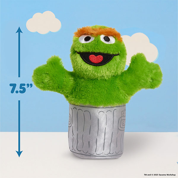 『セサミストリート』 Sサイズ・ぬいぐるみ オスカー