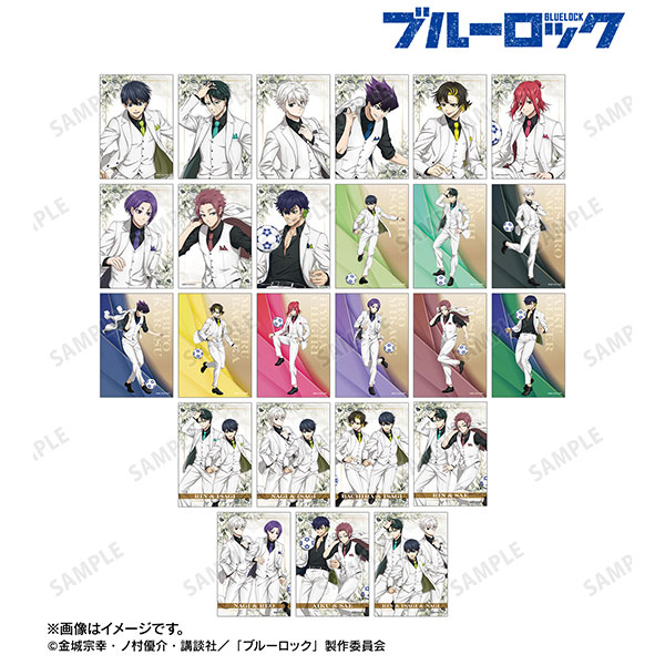 TVアニメ『ブルーロック』 描き下ろし スーツモデルver. 第2弾 トレーディングブロマイド 25個入りBOX[アルマビアンカ]《在庫切れ》