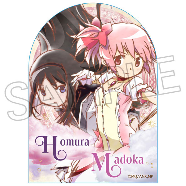 魔法少女まどか☆マギカ ヴィンテージシリーズ ステッカー まどか＆ほむら[ツインクル]《０１月予約》