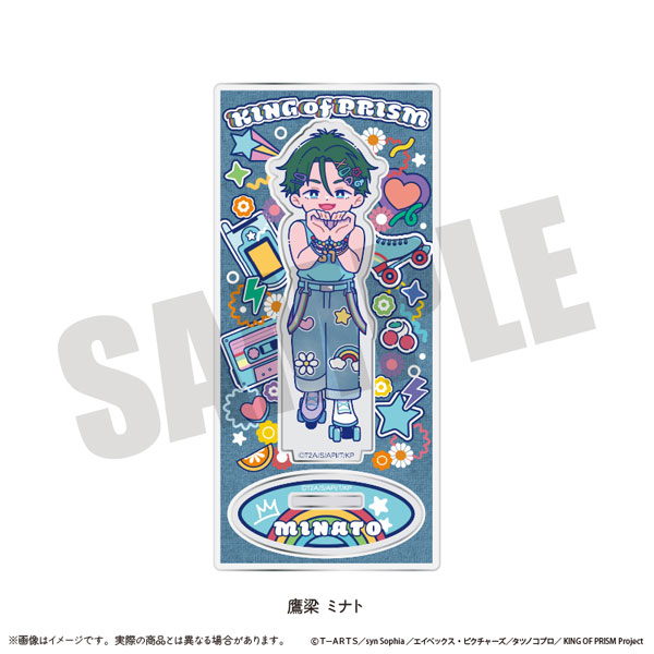 「KING OF PRISM -Your Endless Call- み～んなきらめけ！プリズム☆ツアーズ！」 アクリルスタンド にゅ～とろ E 鷹梁ミナト[MENEGI]《在庫切れ》