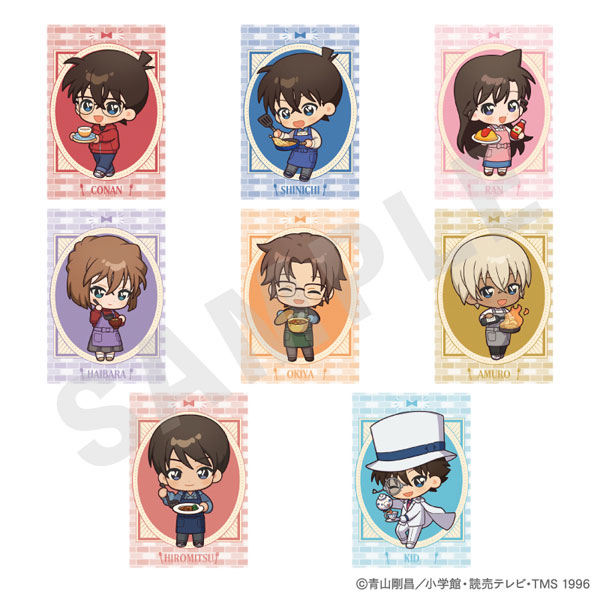 『名探偵コナン』 トレーディングポストカード ミニキャラキッチンver. 8個入りセット[coly]《０１月予約》