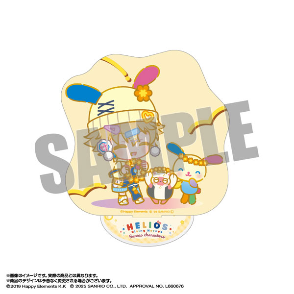 エリオスライジングヒーローズ×サンリオ アクリルスタンド 2.ウィル・スプラウト×ウサハナ なかよしポップコーデver.[amie]《０４月予約》