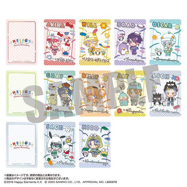 エリオスライジングヒーローズ×サンリオキャラクターズ コレクションカード vol.1 なかよしポップコーデver. 10個入りBOX