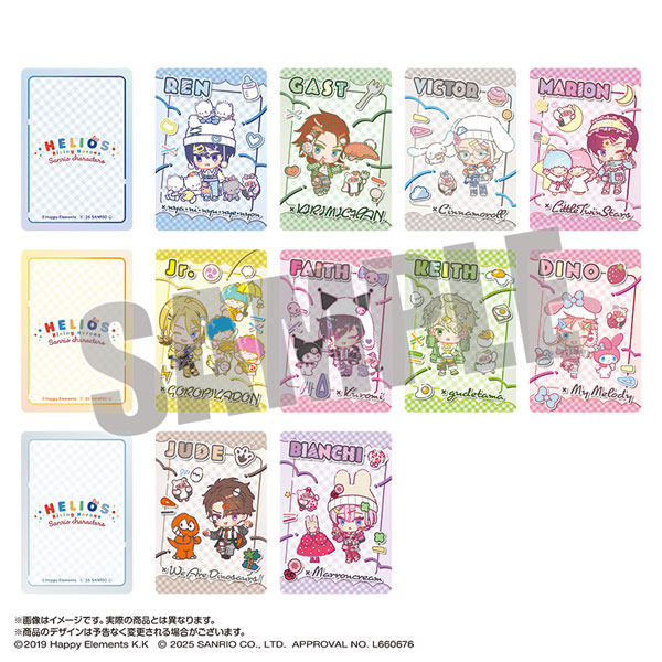 エリオスライジングヒーローズ×サンリオキャラクターズ コレクションカード vol.2 なかよしポップコーデver. 10個入りBOX