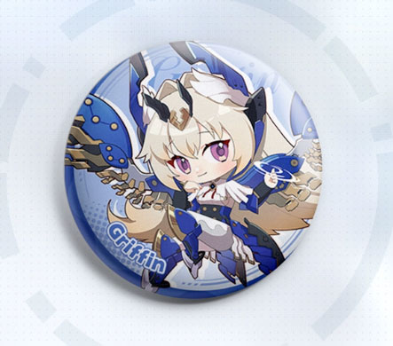 星の翼 缶バッジ グリフィン[SHENGTIAN GAMES]《０１月仮予約》