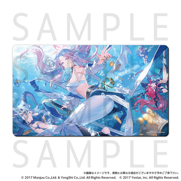 アズールレーン サマーフェア2025 ラバーマット(ガンズウェイ)[MAGES.]《発売済・在庫品》