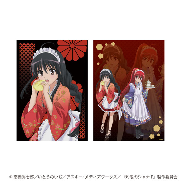 A4静電気ポスター(2枚セット)「灼眼のシャナ」01/Aデザイン(描き起こし