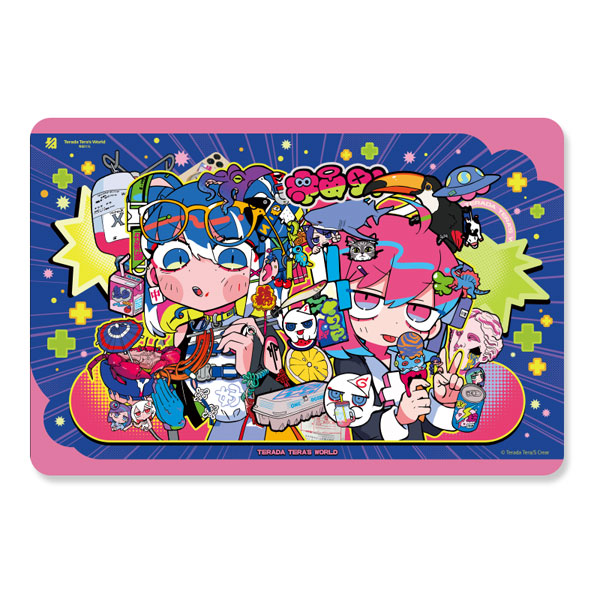 限定販売】寺田てら デスクマット Chroma[雪魚餅(XUEYUBING)]《01月