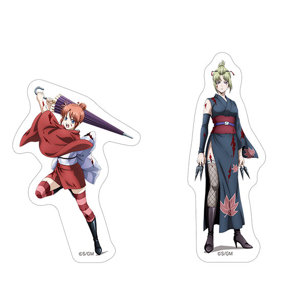 新劇場版 銀魂 -吉原大炎上- ステッカーセット 神楽＆月詠[ムービック]《発売済・在庫品》