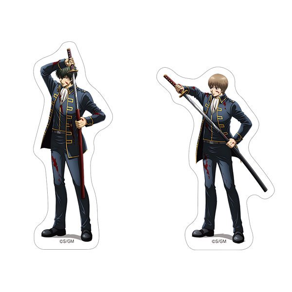 新劇場版 銀魂 -吉原大炎上- ステッカーセット 土方＆沖田[ムービック]《発売済・在庫品》