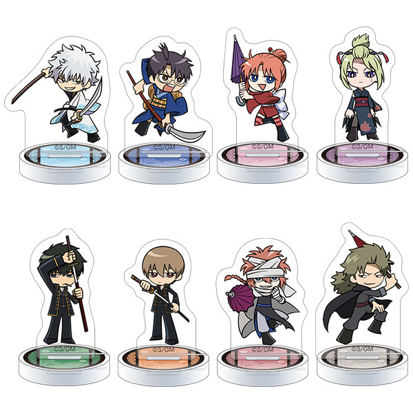 新劇場版 銀魂 -吉原大炎上- ちゅあスタ ミニチュアアクリルスタンドコレクション 8個入りBOX[ムービック]《０１月予約》