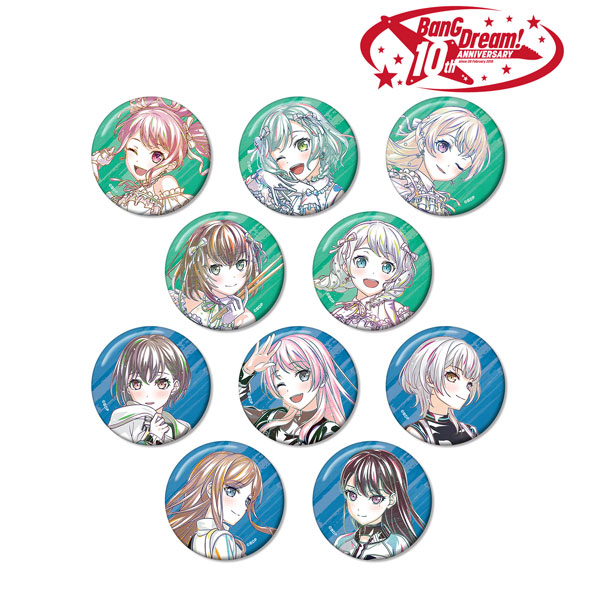 BanG Dream！ トレーディング Ani-Art 第6弾 缶バッジ ver.C 10個入り