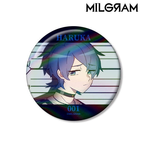 MILGRAM -ミルグラム- ハルカ オーロラ缶バッジ[アルマビアンカ]《在庫 