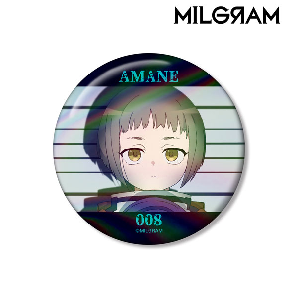 MILGRAM -ミルグラム- アマネ オーロラ缶バッジ[アルマビアンカ]《在庫
