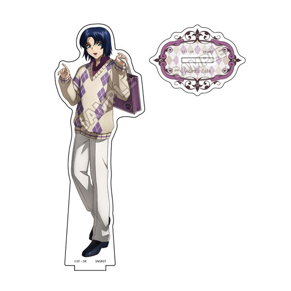 機動戦士ガンダムSEED FREEDOM preppy style アクリルスタンド アスラン・ザラ（再販）[サンスター文具]《０１月予約》
