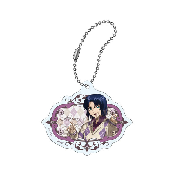 機動戦士ガンダムSEED FREEDOM preppy style アクリルキーチェーン アスラン・ザラ（再販）[サンスター文具]《０１月予約》