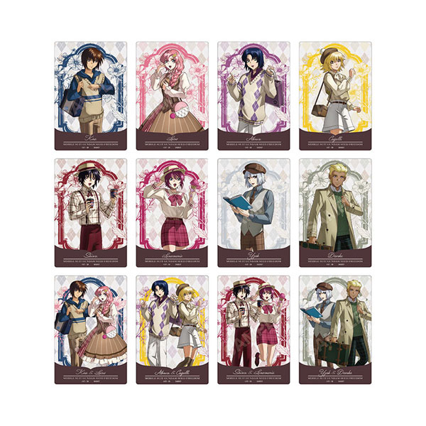 機動戦士ガンダムSEED FREEDOM preppy style キャラPic 12個入りBOX（再販）[サンスター文具]《０１月予約》
