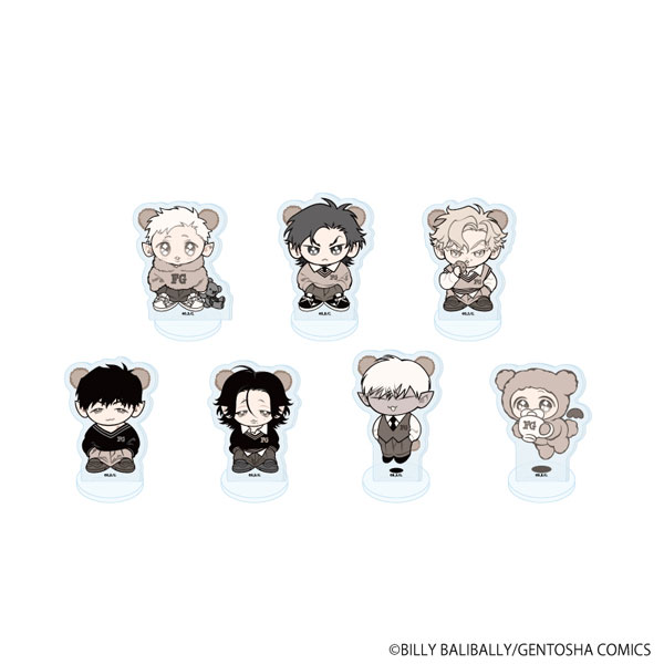 アクリルぷちスタンド「FANGS」02/ミニキャラver.ブラインド 描き下ろしイラスト 7個入りBOX[A3]《０２月予約》