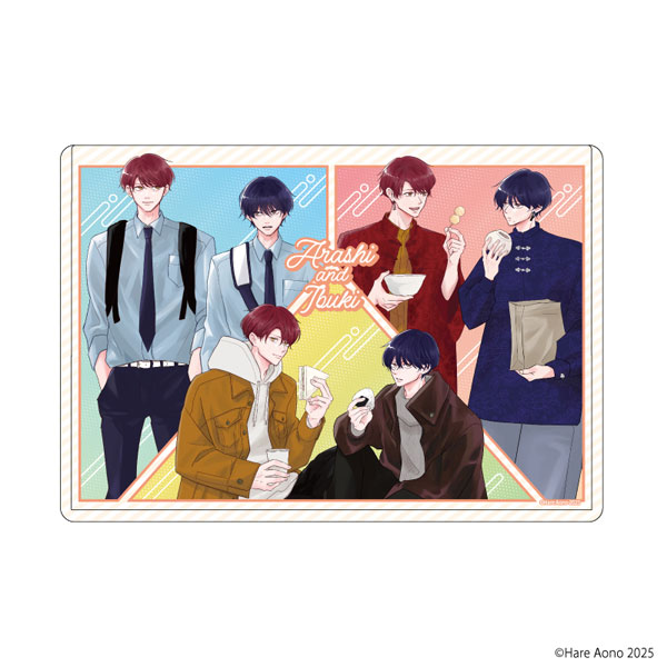 キャラクリアケース「あらしといぶき」01/集合デザインA(描き下ろしイラスト)[A3]《０２月予約》