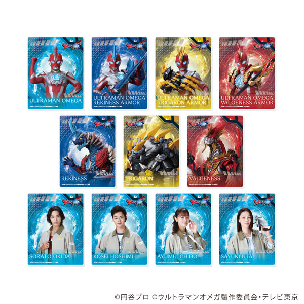 アクリルカード「ウルトラマンオメガ」01/ 11個入りBOX[A3]《02月予約》