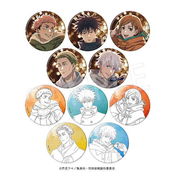 呪術廻戦 トレーディング ホロ缶バッジ イルミネーションver. 10個入りBOX[中外鉱業]《０１月予約》