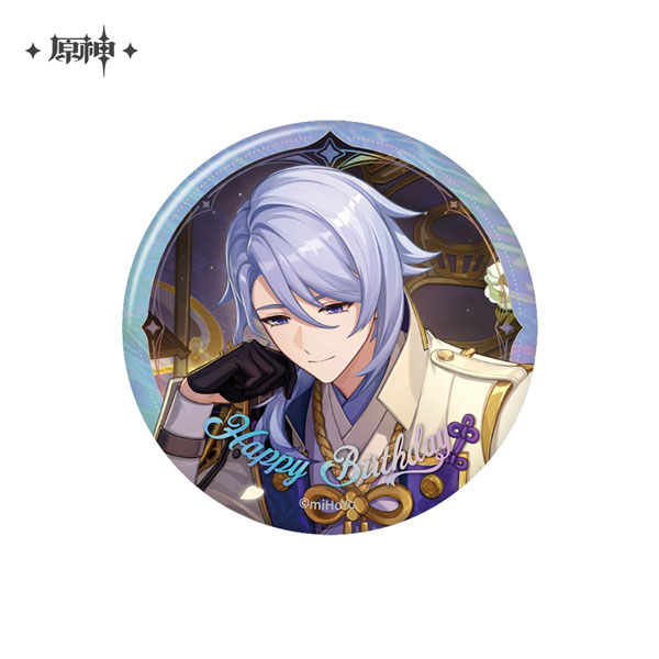 原神「命定の日」 キャラ缶バッジ 神里綾人(2025)[miHoYo]《04月仮予約》