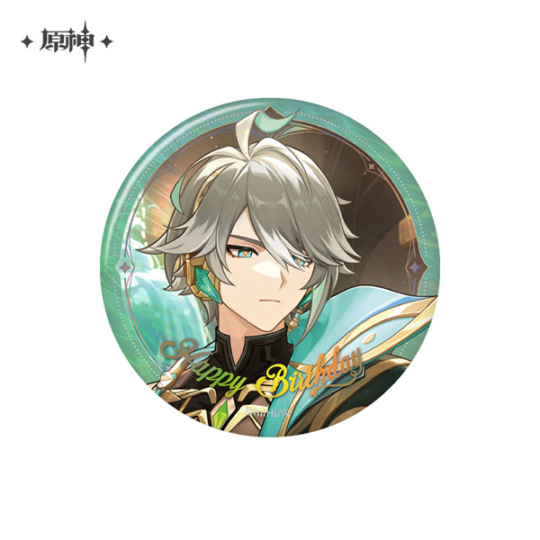 原神「命定の日」 キャラ缶バッジ アルハイゼン(2025)[miHoYo]《04月