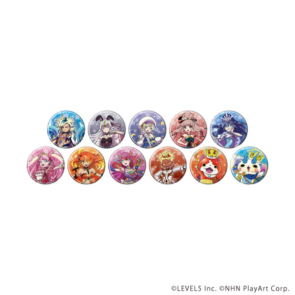 缶バッジ「妖怪ウォッチ ぷにぷに」19/公式イラスト 11個入りBOX[A3