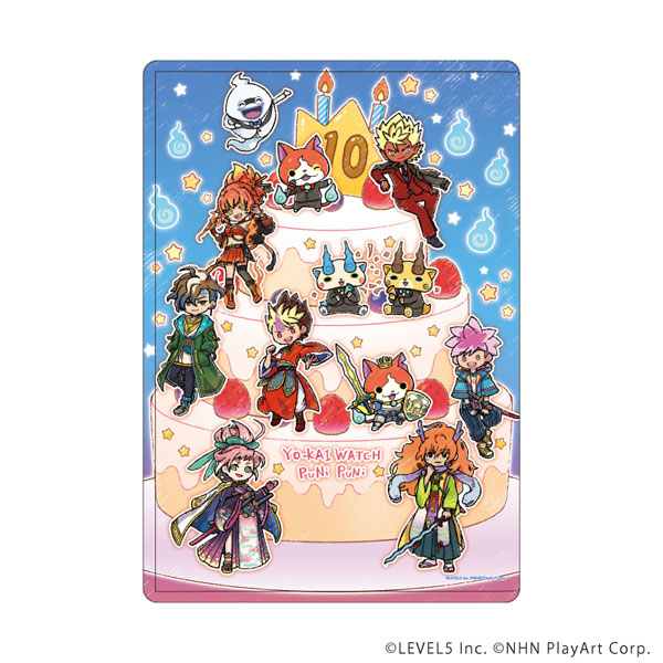 キャラクリアケース「妖怪ウォッチ ぷにぷに」01/集合デザイン(グラフアートイラスト)[A3]《０２月予約》