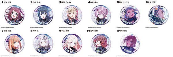 学園アイドルマスター グリッター缶バッジ Howling over the World Ver. 11個入りBOX (食玩)[エフトイズ]《０４月予約》