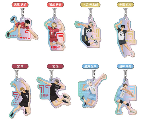 オーロラアクリルキーホルダー ハイキュー！！ Vol.2 8個入りBOX