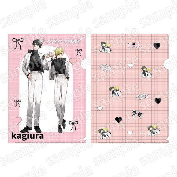 クリアファイルセット 平野と鍵浦 BLACK＆PINK ver.[KADOKAWA]《０３月予約》