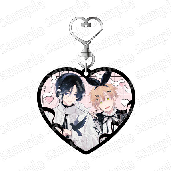 アクリルキーホルダー 君には届かない。 BLACK＆PINK ver.[KADOKAWA]《０３月予約》