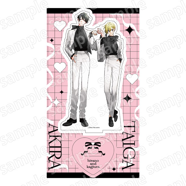 アクリルスタンド 平野と鍵浦 BLACK＆PINK ver.[KADOKAWA]《在庫切れ》