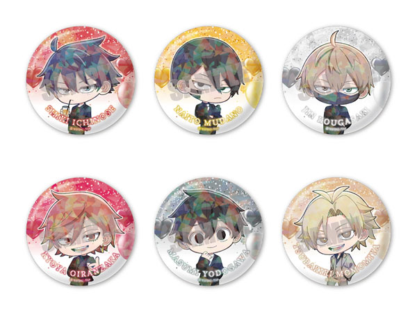 桃源暗鬼 トレーディングホログラム缶バッジ PARTY ver. 6個入りBOX