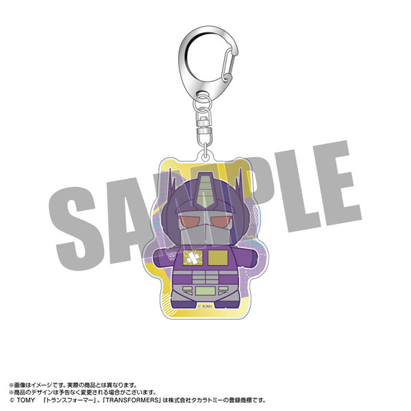 【限定販売】もちぼっつ トランスフォーマー アクリルキーホルダー コンボイ シャッタードグラス Ver.[あみあみ]《０２月予約》