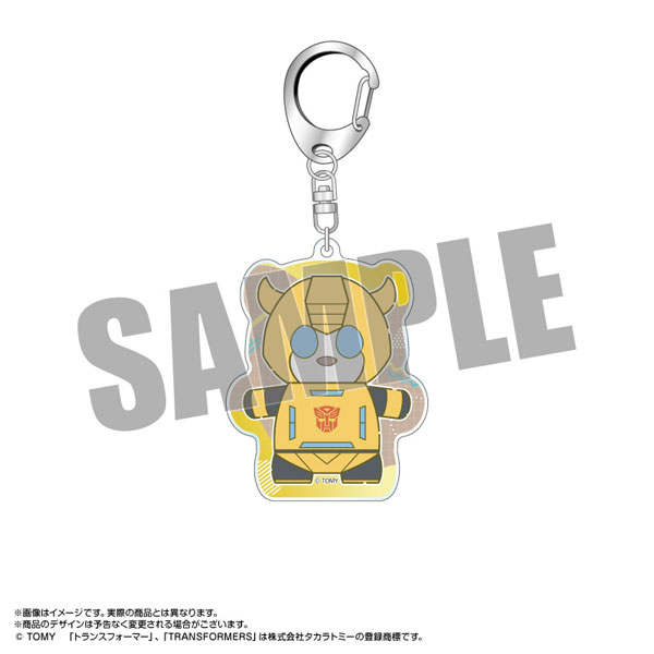 【限定販売】もちぼっつ トランスフォーマー アクリルキーホルダー バンブル[あみあみ]《０２月予約》