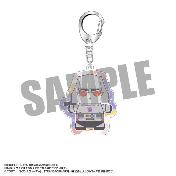 【限定販売】もちぼっつ トランスフォーマー アクリルキーホルダー メガトロン[あみあみ]《０２月予約》