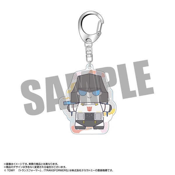 【限定販売】もちぼっつ トランスフォーマー アクリルキーホルダー メガトロン シャッタードグラス Ver.[あみあみ]《０２月予約》