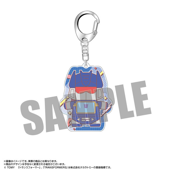 【限定販売】もちぼっつ トランスフォーマー アクリルキーホルダー サウンドウェーブ[あみあみ]《０２月予約》