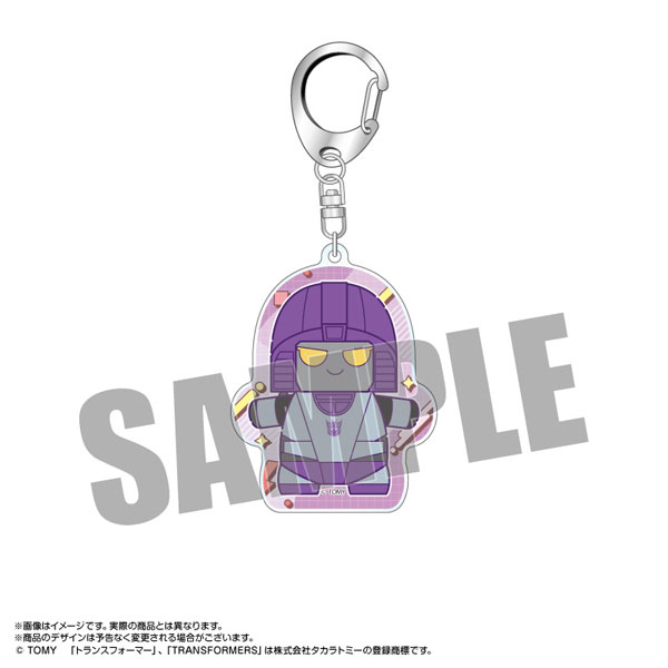 【限定販売】もちぼっつ トランスフォーマー アクリルキーホルダー リジェ デストロンカラー Ver.[あみあみ]《０２月予約》