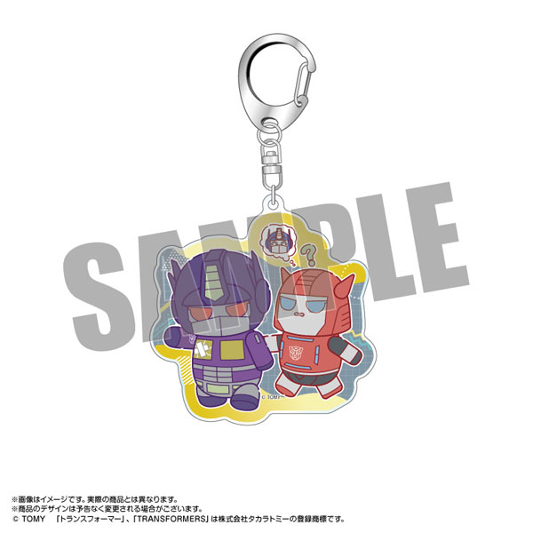 【限定販売】もちぼっつ トランスフォーマー アクリルキーホルダー コンボイ シャッタードグラス Ver. (ポーズ)[あみあみ]《０２月予約》