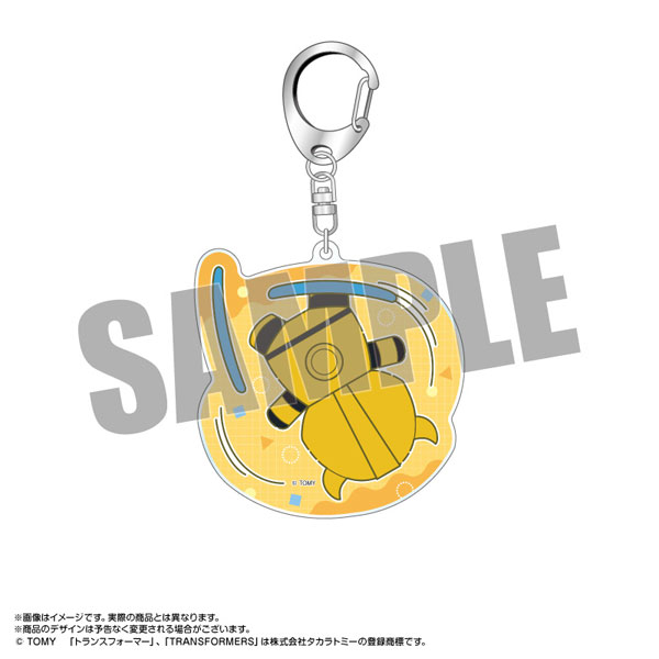 【限定販売】もちぼっつ トランスフォーマー アクリルキーホルダー バンブル (ポーズ)[あみあみ]《０２月予約》