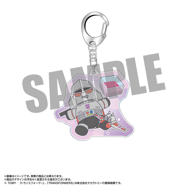 【限定販売】もちぼっつ トランスフォーマー アクリルキーホルダー メガトロン (ポーズ)[あみあみ]《０２月予約》