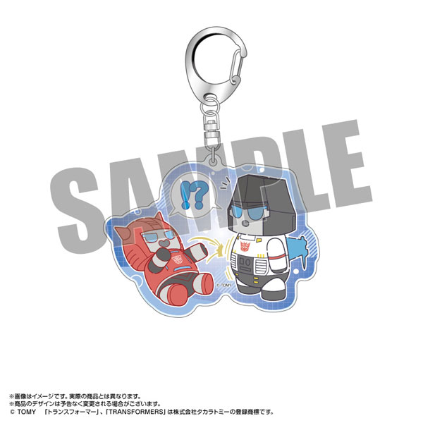 【限定販売】もちぼっつ トランスフォーマー アクリルキーホルダー メガトロン シャッタードグラス Ver. (ポーズ)[あみあみ]《０２月予約》