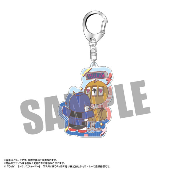 【限定販売】もちぼっつ トランスフォーマー アクリルキーホルダー スモークスクリーン (ポーズ)[あみあみ]《０２月予約》