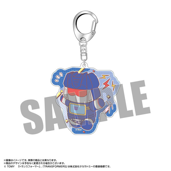 【限定販売】もちぼっつ トランスフォーマー アクリルキーホルダー サウンドウェーブ (ポーズ)[あみあみ]《０２月予約》