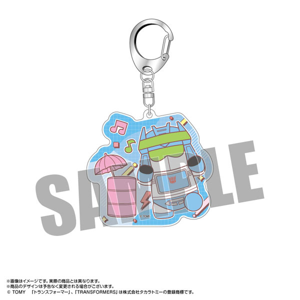 【限定販売】もちぼっつ トランスフォーマー アクリルキーホルダー サウンドウェーブ シャッタードグラス Ver. (ポーズ)[あみあみ]《０２月予約》